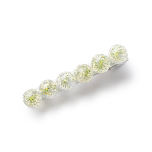 Whisper beaded baby's breath clip white - Halo Luxe