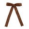 Halo Luxe Della Chenille Lace Bow Long Tail Clip Caramel - Brown