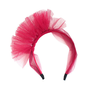 Halo Luxe Forever Eyelet Long Tail Clip - Hot Pink