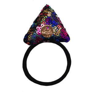 Halo Luxe Diva Multi color ponytail holder for little girls