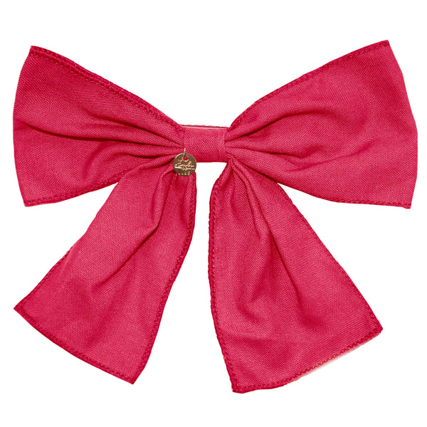 Ever After Bow Clip Magenta - Halo Luxe