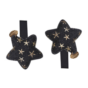 Starstruck Clip 2-Pack Black Jean Wash - Halo Luxe